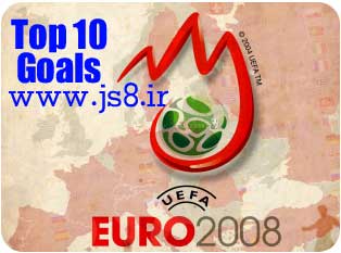 دانلود کلیپ 10 گل برتر یورو 2008